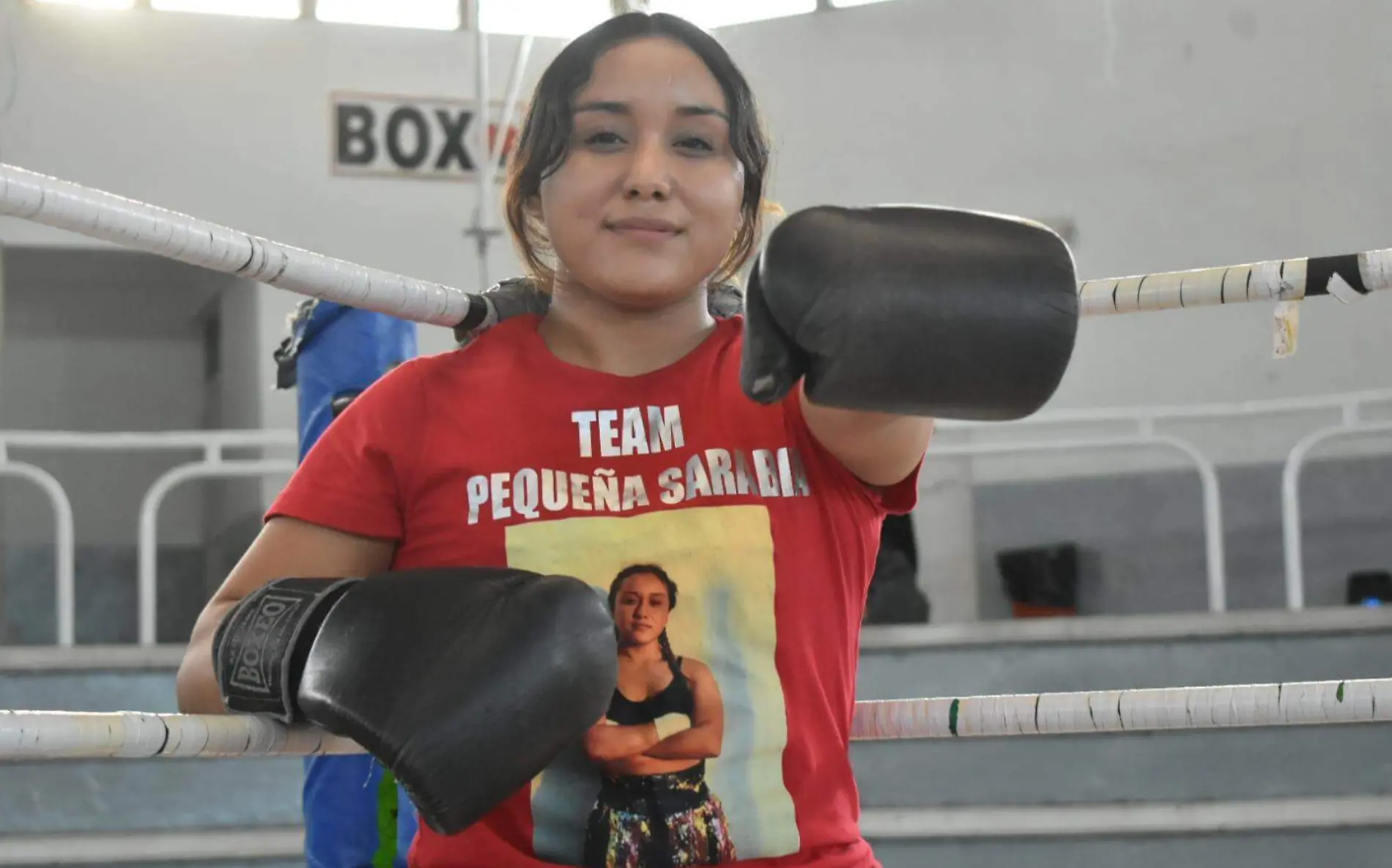 Karely “La Pequeña” Sarabia Antuna, campeona del boxeo femenil